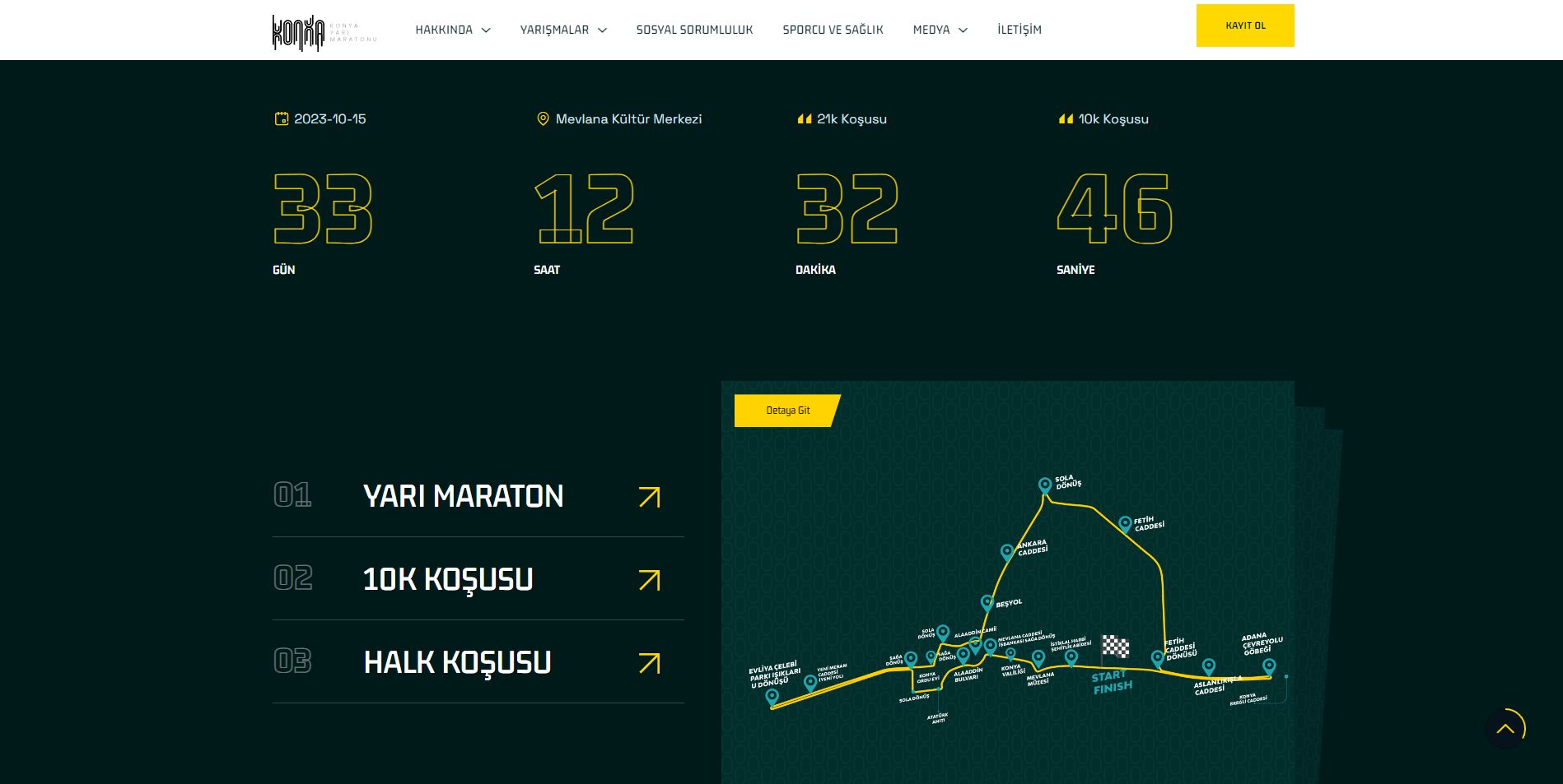 Abranero - Uluslararası Konya Yarı Maratonu Web Sitesi